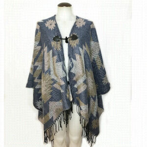 AZTEC cozy wrap shawl